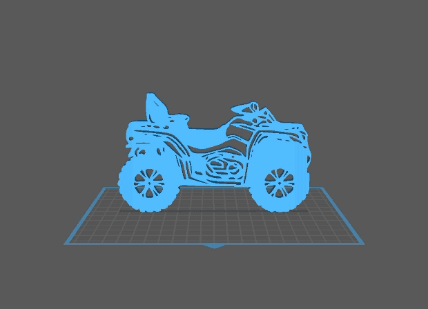 CFMOTO - CFORCE Wall Art 3d model