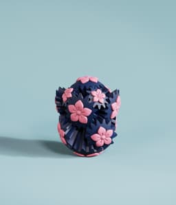 Sakura Egg Gear Fidget 3d model
