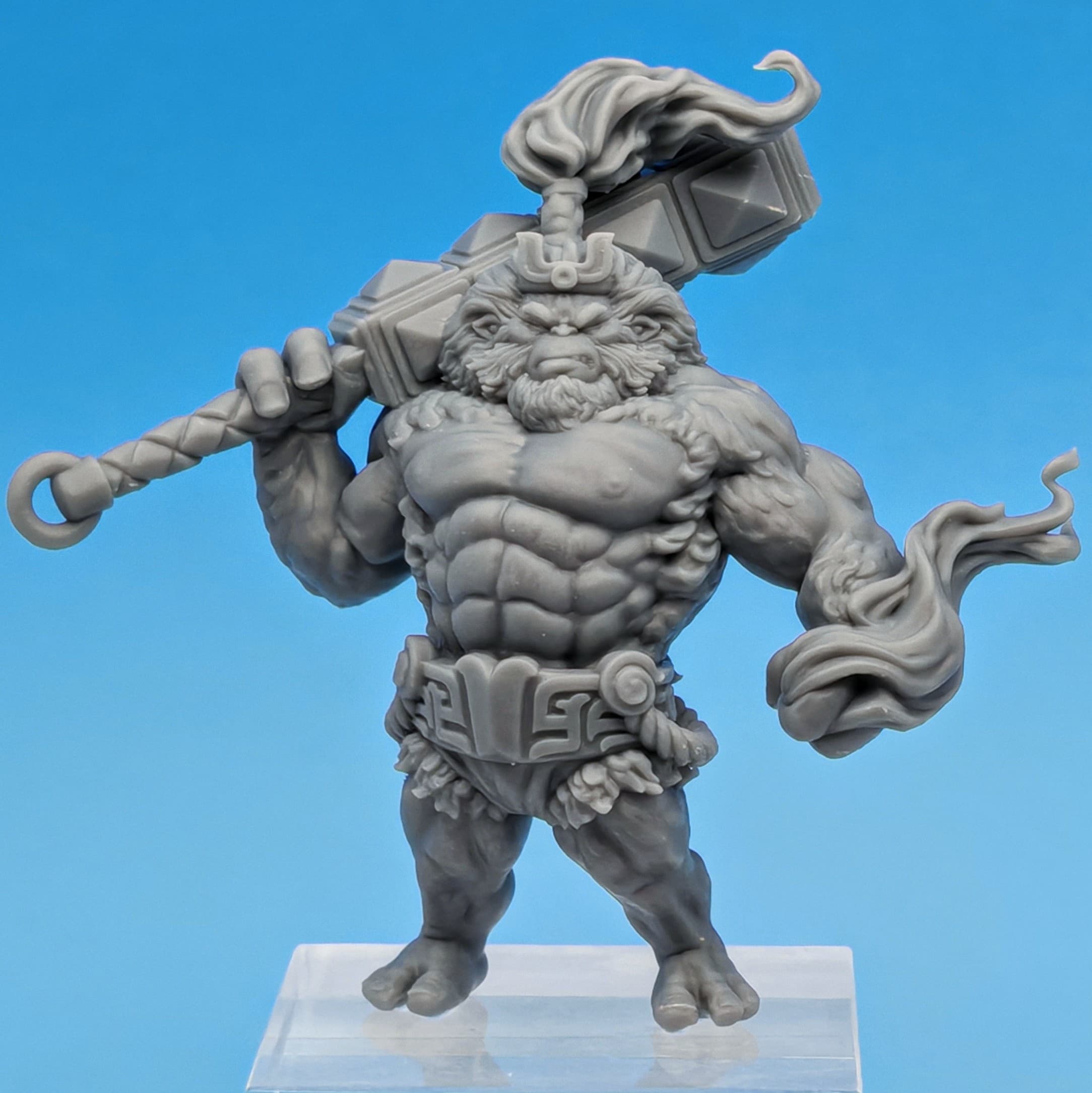 Yeti Bruiser - Chongyang, Xueren Adept (Pre-supported) 3d model