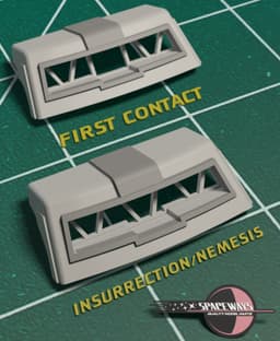 1/1400 Enterprise E Observation Deck 3d model