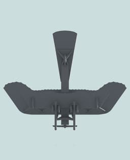 1:144 Albatros Doppeltaube 3d model