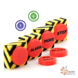 Big Red Button 3d model