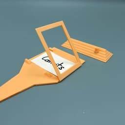 Plant label 3d model