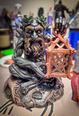 VANA-JYOTI: THE ETERNAL LANTERN SAGE - Beautiful model. I love it. Thank you for sharing! - 3d model