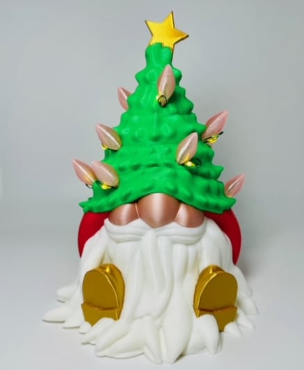 Christmas Tree Gnome Light 3d model