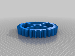 Wall Gears 3d model