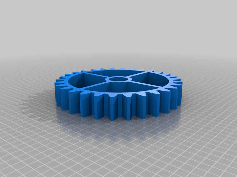 Wall Gears 3d model