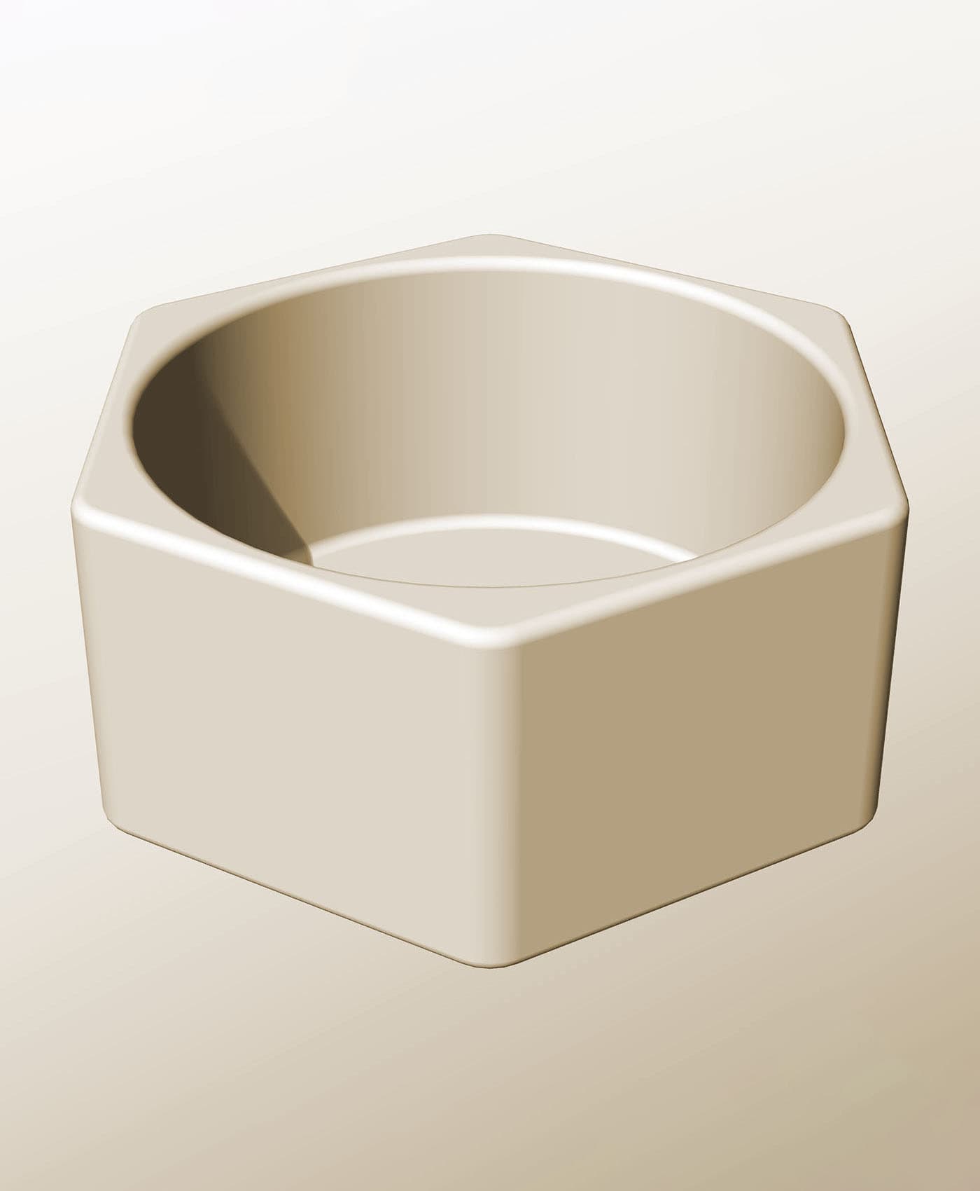 CH96-50 Modular stacking container for modern home decor 3d print stl 3d model