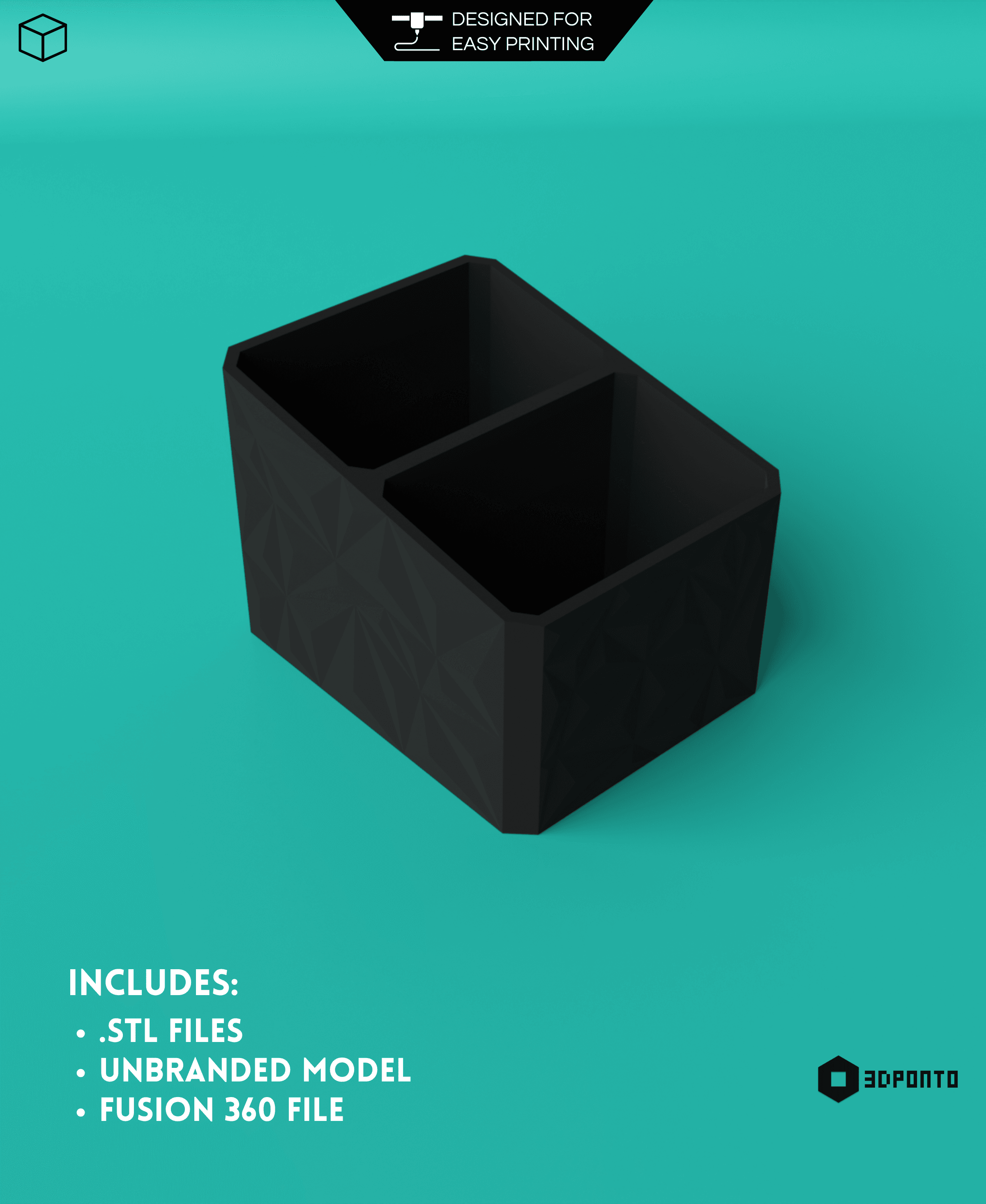 Remote Controller Organizer 3d model
