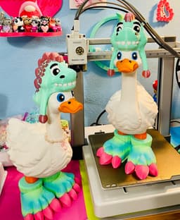 TRex Outfit Goose Gear for Porch Goose 3d model