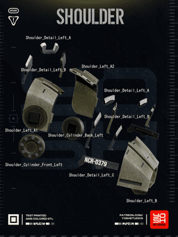 NCR Power Armor 3D Printer STL 3d model