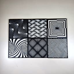 Coaster 5 (Optical illusion set) 3d model