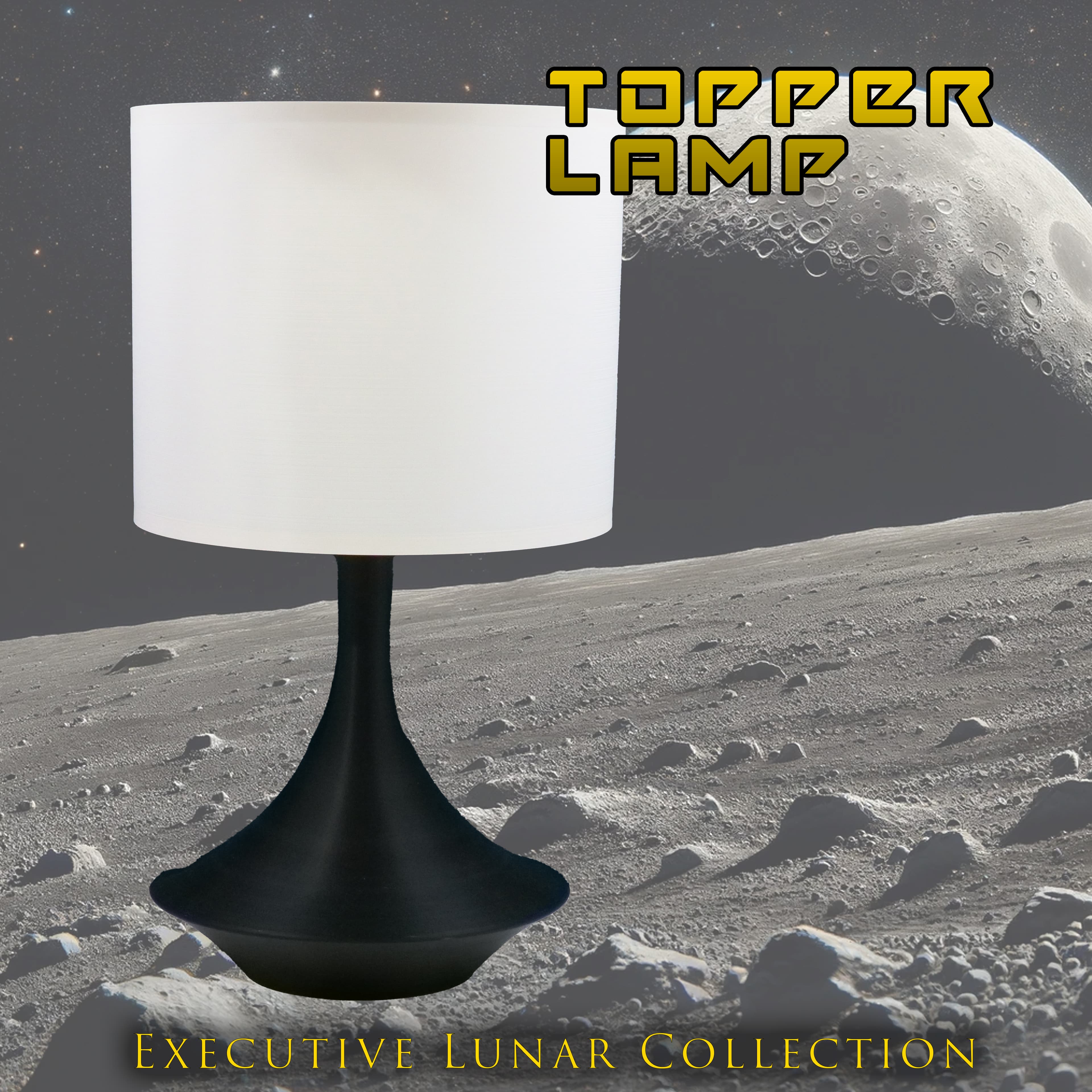 Topper Lamp - Executive Lunar Collection 3d model