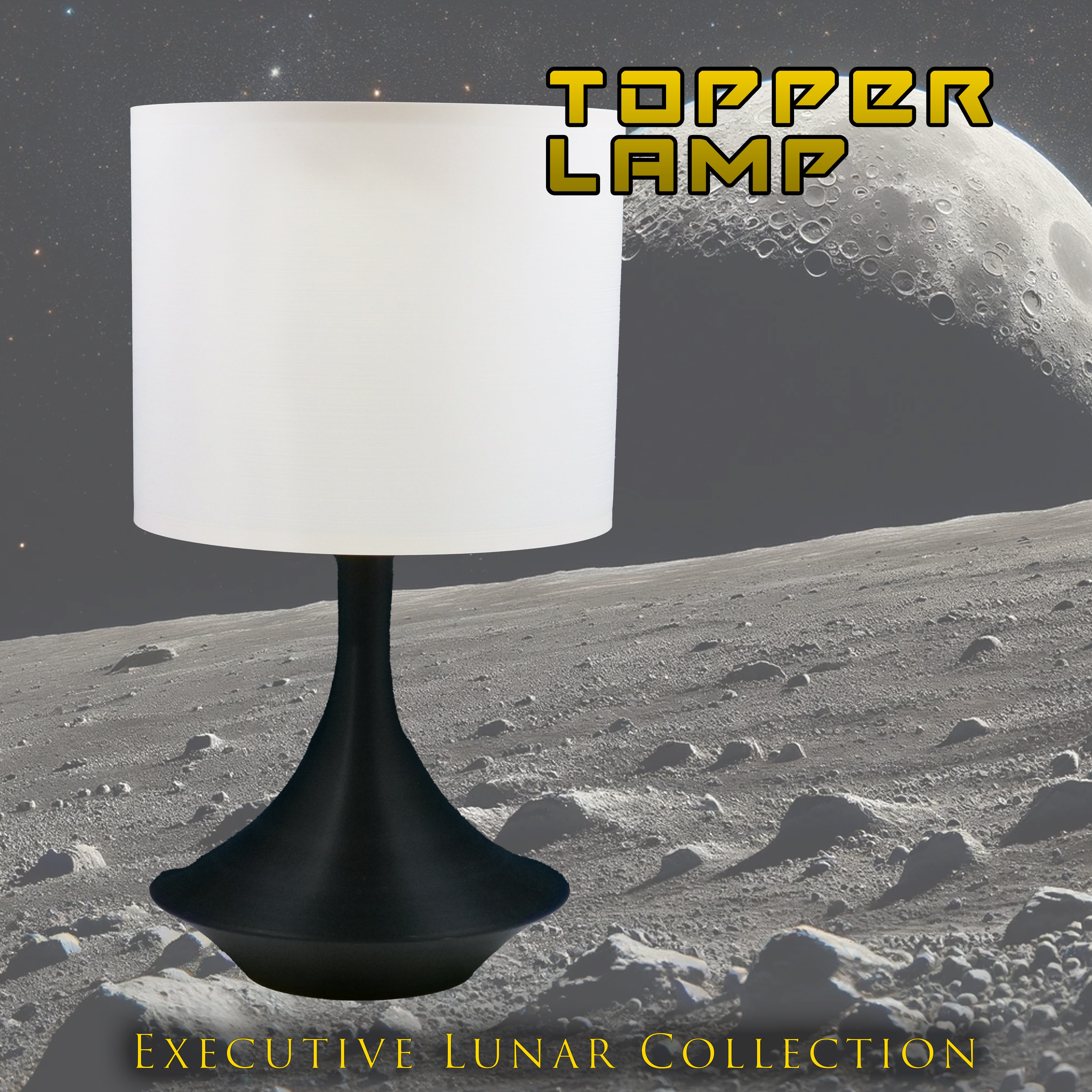 Topper Lamp - Executive Lunar Collection 3d model
