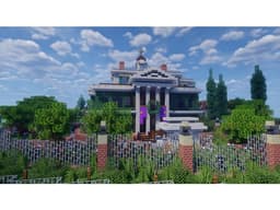 Minecraft Haunted House 3d model