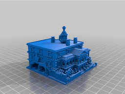 Minecraft Haunted House 3d model