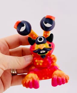 My Dream Monster -Cyclops Mustache 3d model