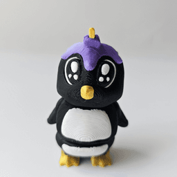 Popsicle Penguin 3d model