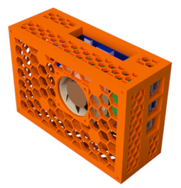 Elecrow 5Inch TFT PI Case 3d model