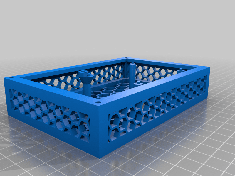 Elecrow 5Inch TFT PI Case 3d model