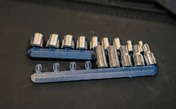 Socket Bar - 1/4in Drive 3d model