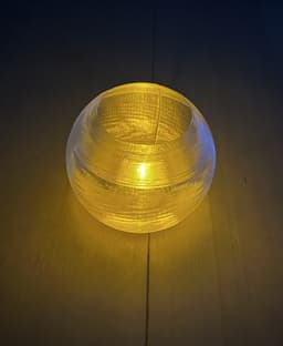 Sphere Transparent Candle Base 3d model