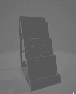 Gameboy Cartridge Display Stand 3d model