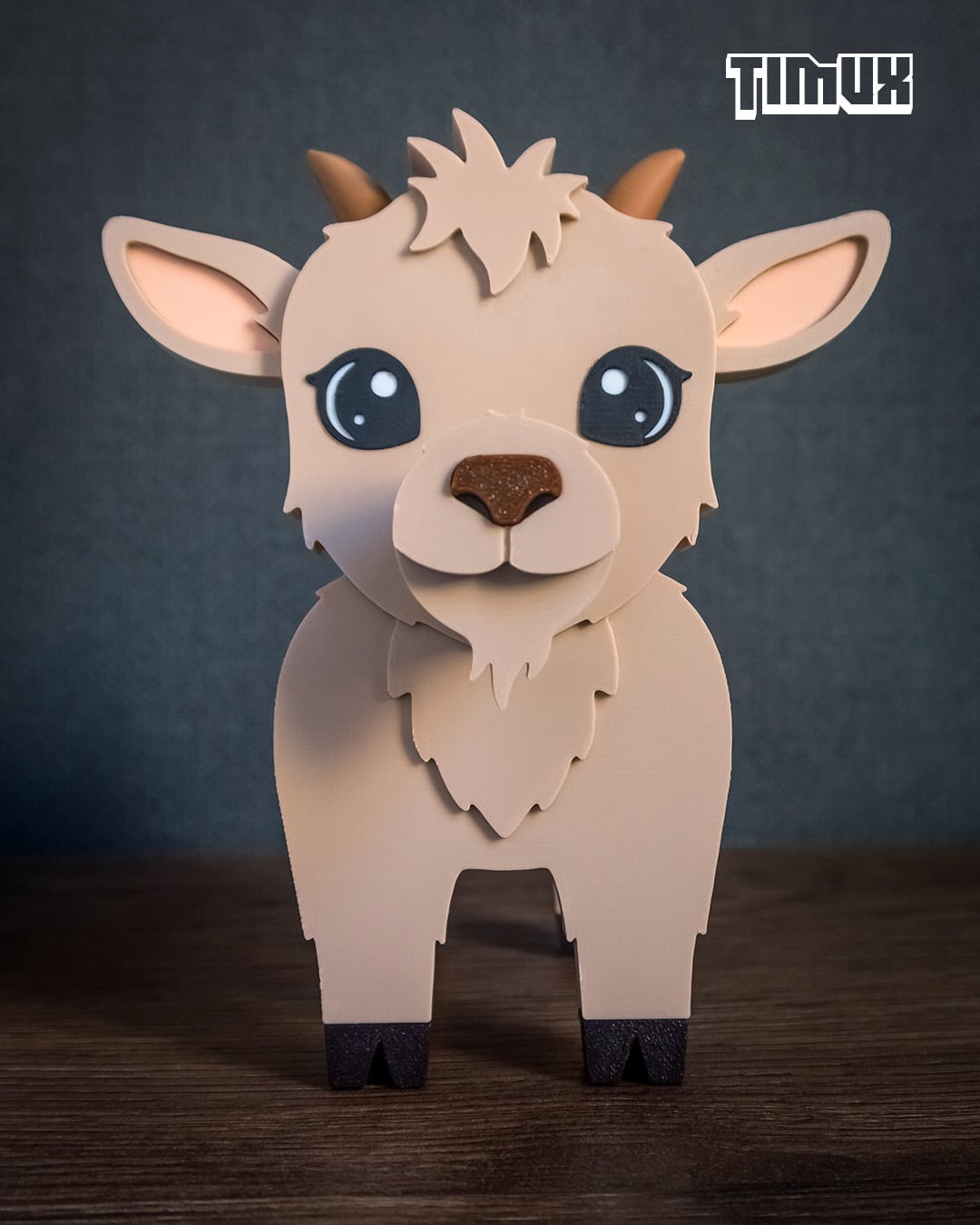 GOAT GLASSES HOLDER 3d model
