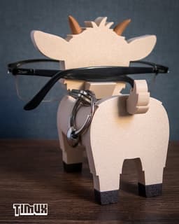 GOAT GLASSES HOLDER 3d model