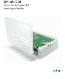 M!N!MAL 5 CH - Raspberry Pi 5 Case 3d model