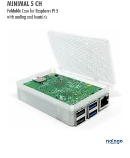 M!N!MAL 5 CH - Raspberry Pi 5 Case 3d model