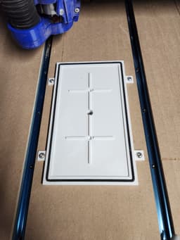 CNC Vacuum Work Holding Pad 3d model