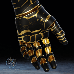 Winter Soldier Vibranium Arm 3D Printer STL File 3d model