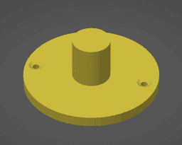 Solar lights screw mount 3d model