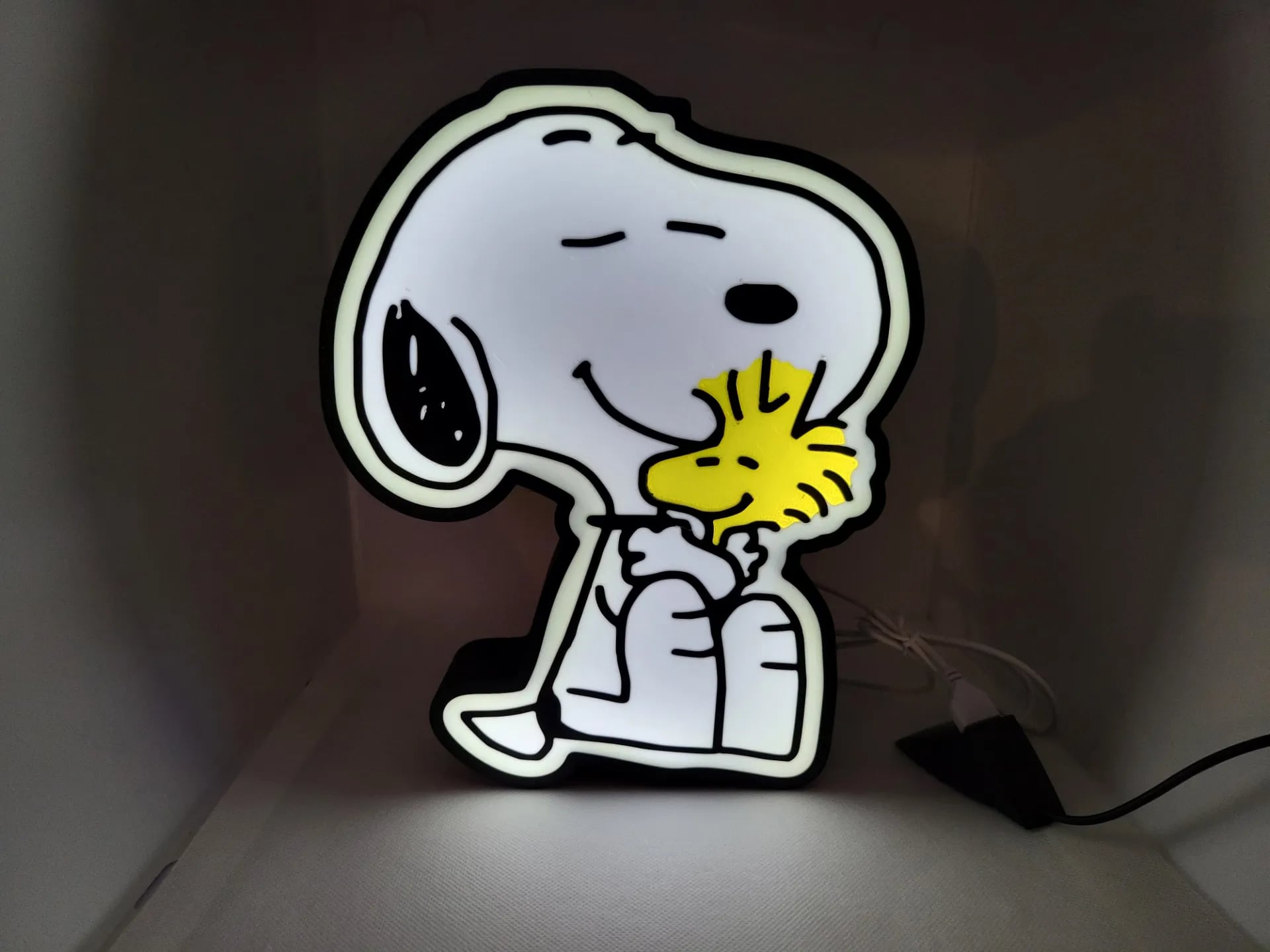 Snoopy LED Lamp 3d model