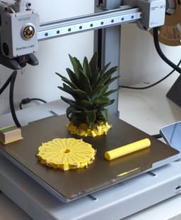 Pineapple coasters 3d model