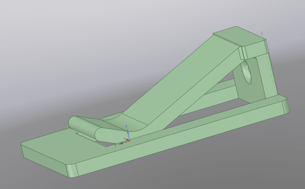 Treadmill clothing safety clip replacement 3d model
