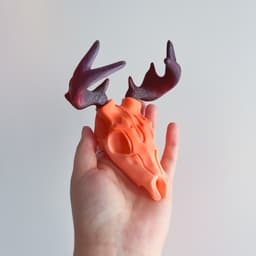 Deer Skull Dice Tower 3d model