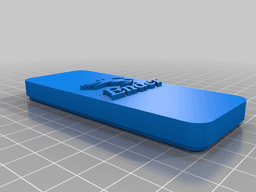 Ender Storage Box embossed/debossed options + Steps File 3d model
