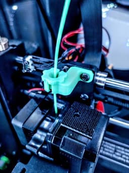 Slotted locking filament guide for Wanhao Duplicator i3 3d model