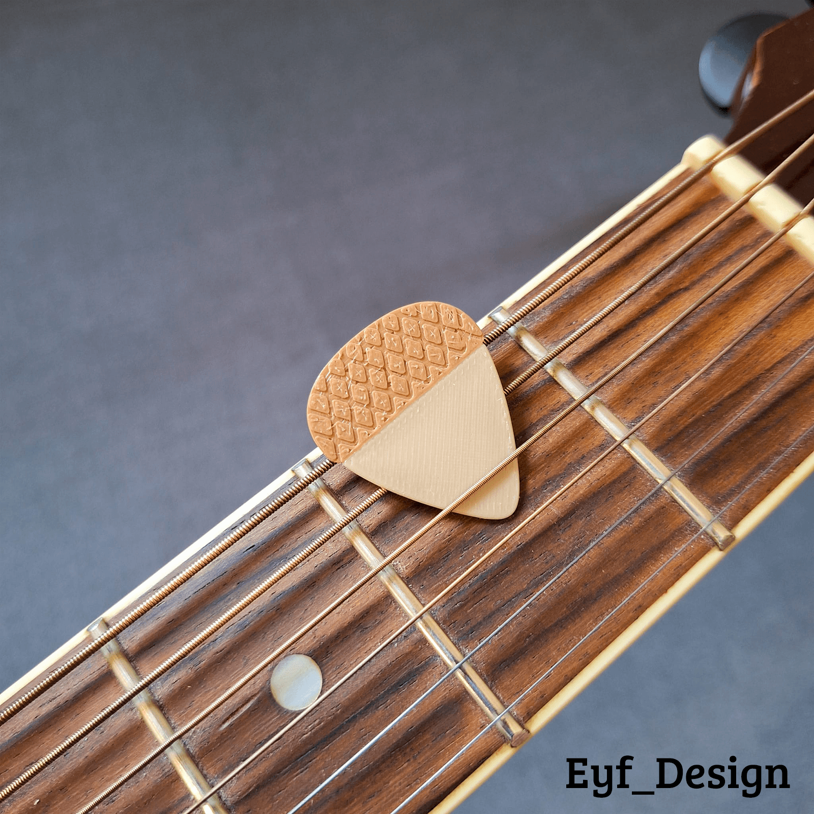 Fun Guitar Picks: Acorn 3d model