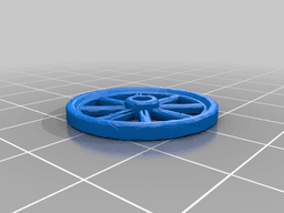 Cart with Goods 3d model