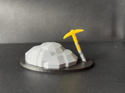 Pickaxe Fidget Toy 3d model