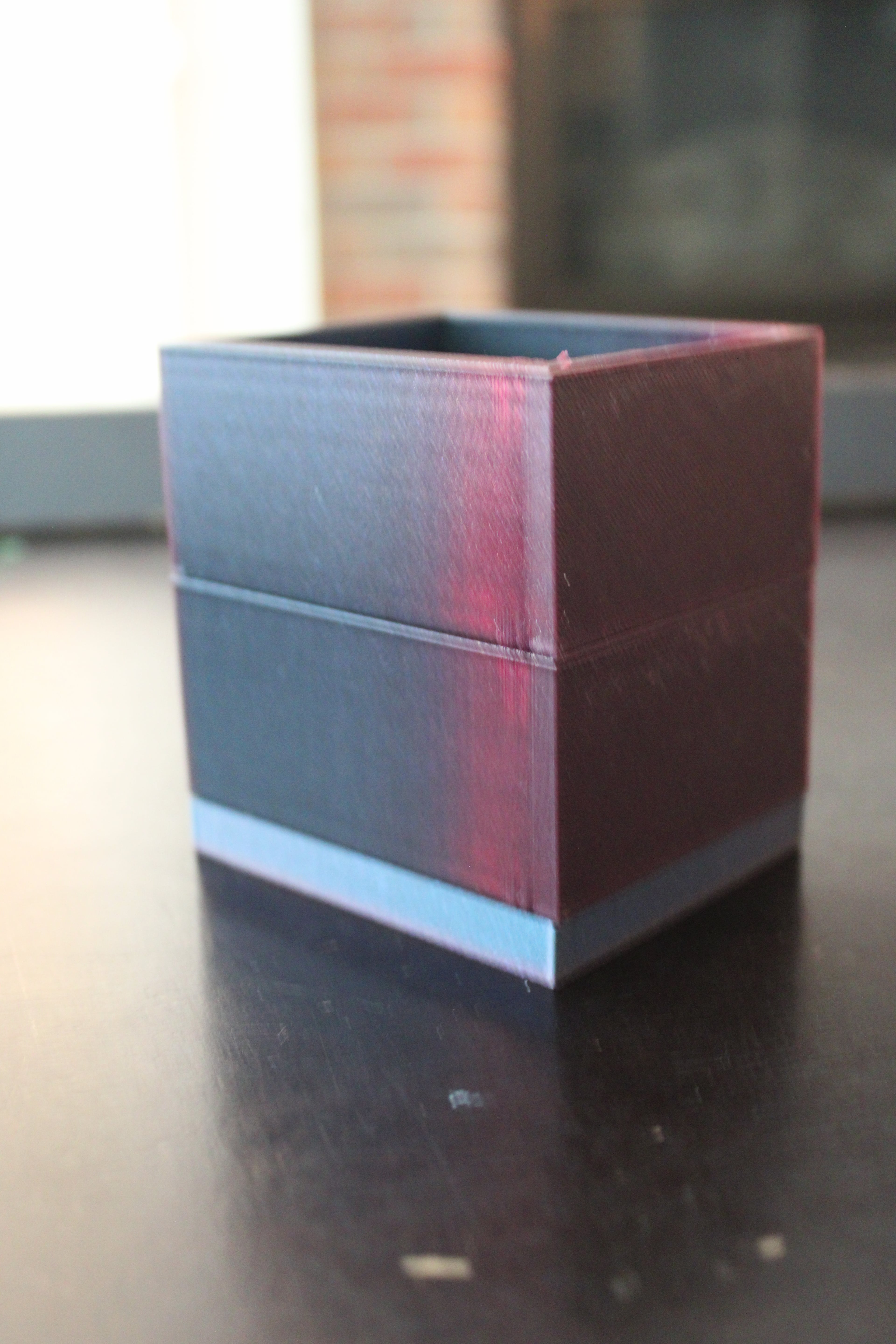 Stackable storage container bottem.stl 3d model