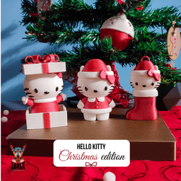 HELLO KITTY-CHRISTMAS EDITION 3d model
