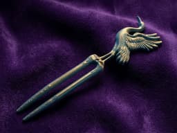 Stork_Hairpin_003.3mf 3d model