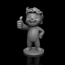 Vault Boy - Fallout 3d model