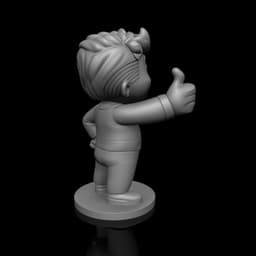 Vault Boy - Fallout 3d model