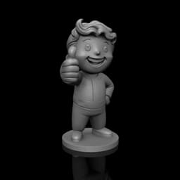 Vault Boy - Fallout 3d model