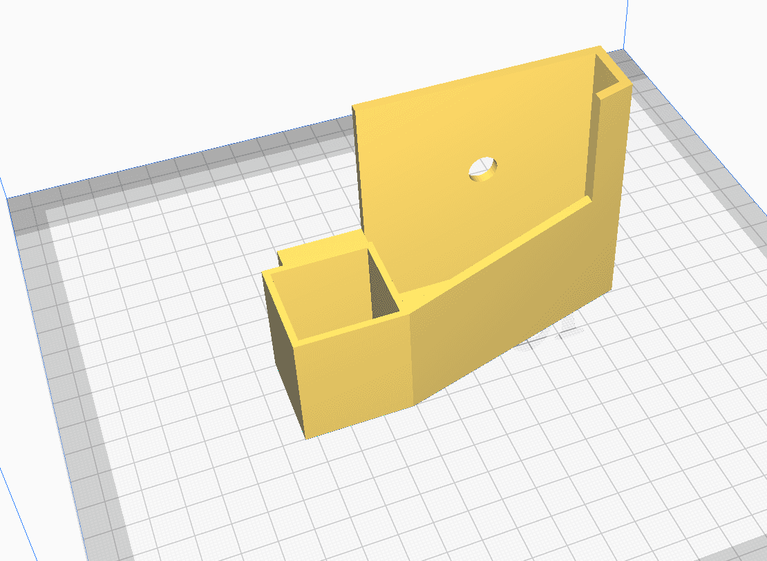 CAMERA MOUNT v3.stl - Ideal printing lay out for min supports - 3d model